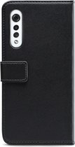 Mobilize Classic Gelly Wallet Telefoonhoesje geschikt voor LG Velvet Hoesje Bookcase Portemonnee - Zwart