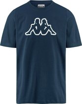 Kappa - T-Shirt Logo Cromen - T-Shirt Blue Navy-XXL