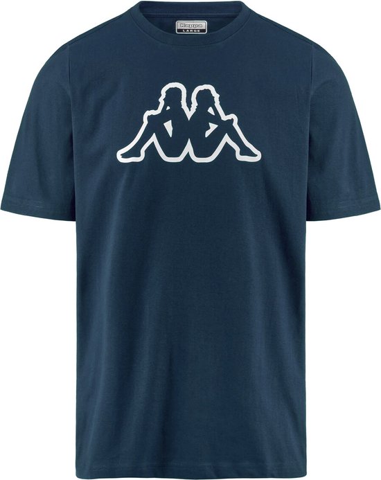 Kappa - T-Shirt Logo Cromen - T-Shirt Blue