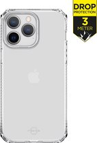 ITSkins SpectrumClear-R Doorzichtig Telefoonhoesje geschikt voor Apple iPhone 14 Pro Max Hoesje Flexibel TPU Backcover Shockproof - Transparant