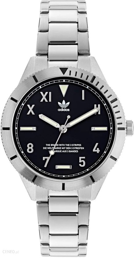 Adidas Originals Edition Three AOFH22054 Horloge - Staal - Zilverkleurig - Ø 41 mm