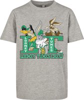 Looney Tunes - Looney Tunes Crew Kinder T-shirt - Kids 158 - Grijs