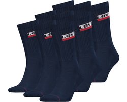 Levis Unisex Sportsokken Wit 9 Paar