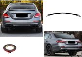 Spoiler geschikt voor Mercedes W213 2016-2022 glanzend zwart