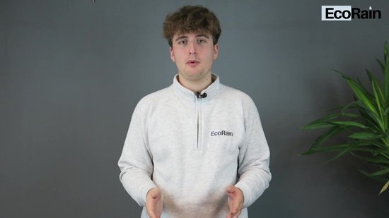 EcoRain© 30% Waterbesparende Regendouchekop Melvin 30 CM Rechthoekig - Hoge Druk - Universele Aansluiting - Anti-kalk Douchekop - 2 jaar garantie - Chroom