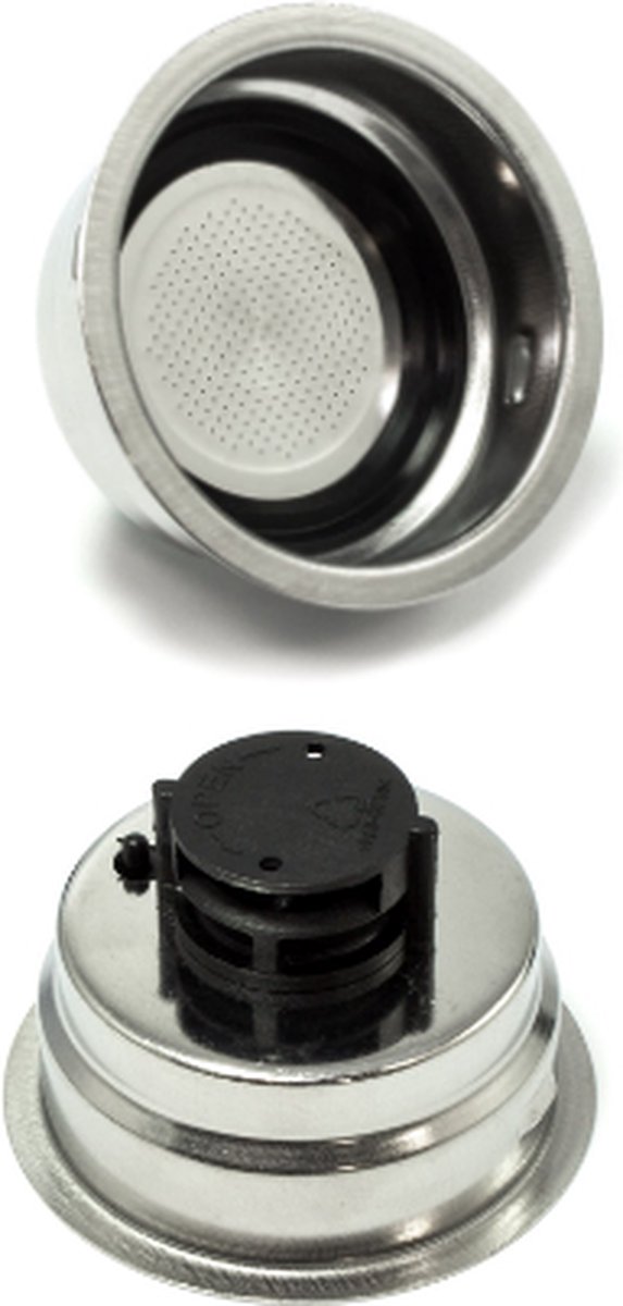 2x Filter groot voor koffiezetapparaat - 2 kops koffiefilter - filterzeef geschikt voor Delonghi Whirlpool - AS00001314 - 481248088032 - 7313285819