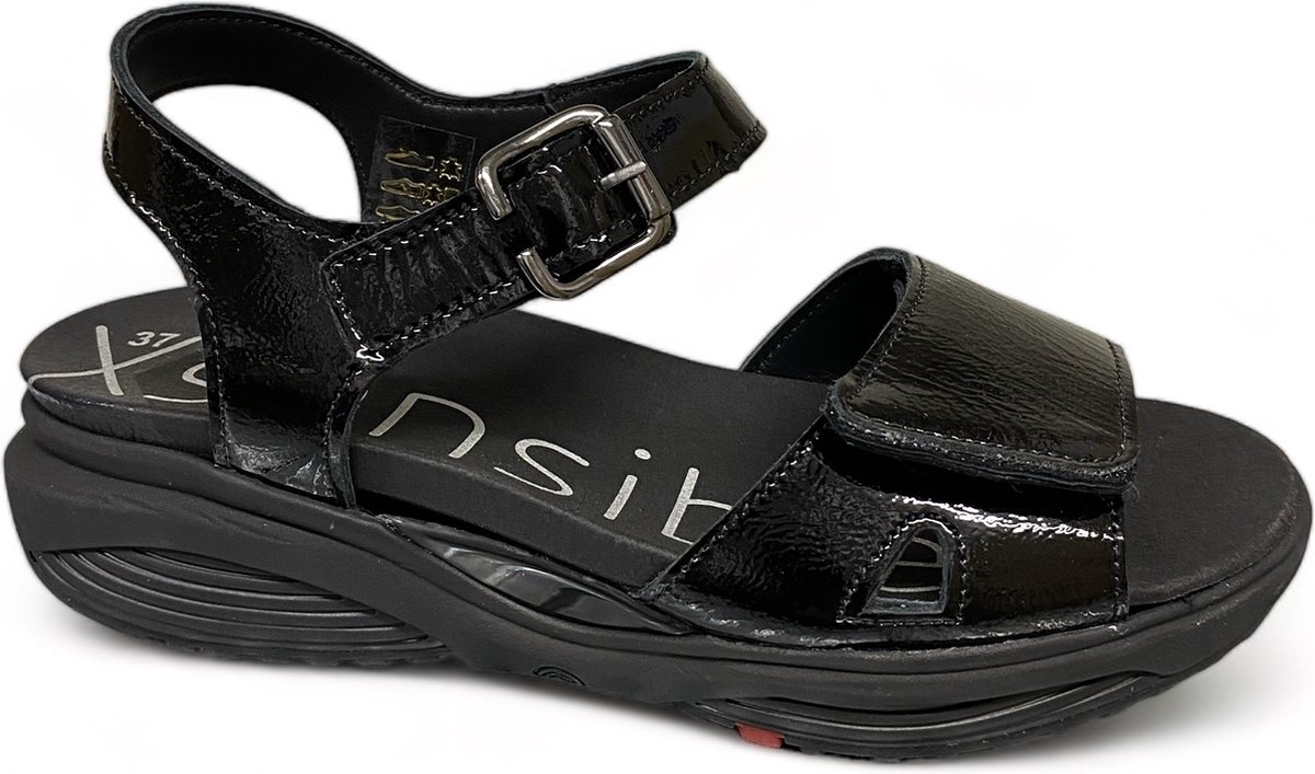 Xsensible -Dames – sandalen Zwart