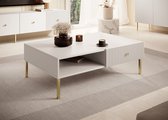 Meubella - Salontafel Vermont - Wit - 102 cm