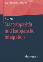 Staatskapazitaet und Europaeische Integration
