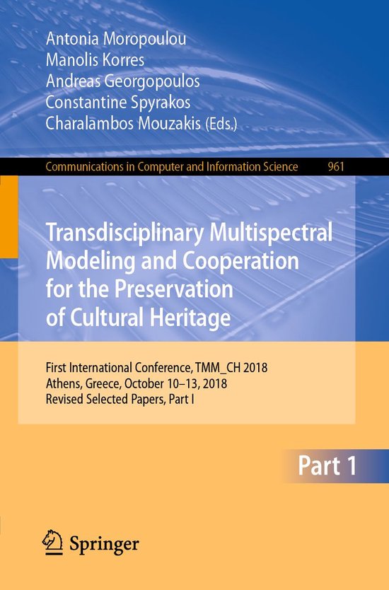 Springer Nature Proceedings Computer Science 1 - Transdiscip ... - cover