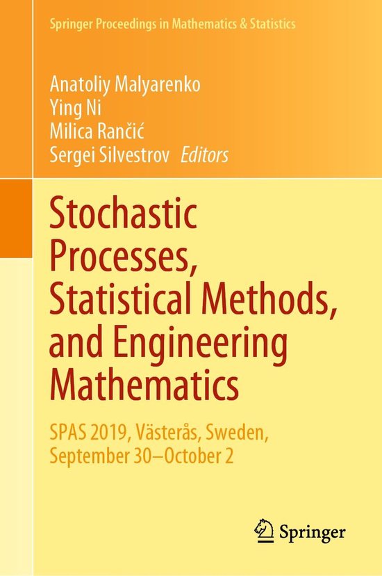 Springer Proceedings in Mathematics & Statistics 408 - Stoch ... - cover