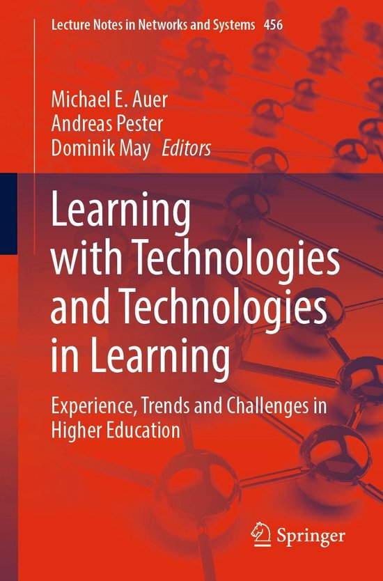 Lecture Notes in Networks and Systems 456 - Learning with Te ... - cover