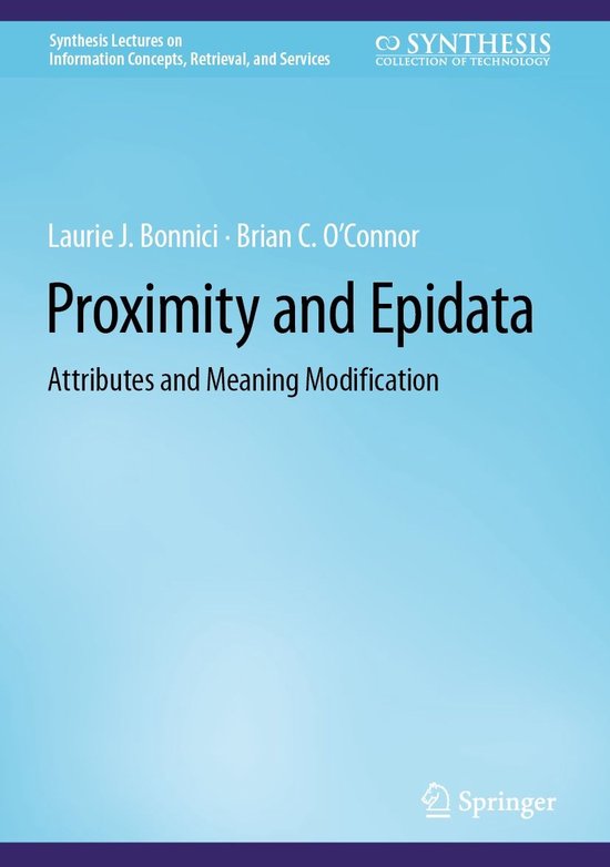 eBColl Synthesis Collection 11 - Proximity and Epidata - cover