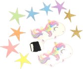 Unicorn slinger - Multicolor - Karton - 3 Meter - Feest - Verjaardag - Happy birthday - Guirlande
