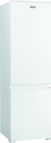 MPM - Réfrigérateur-congélateur encastrable - Réfrigérateur avec congélateur encastrable - 259 litres - Porte Gauche/Droite - Éclairage LED - Wit