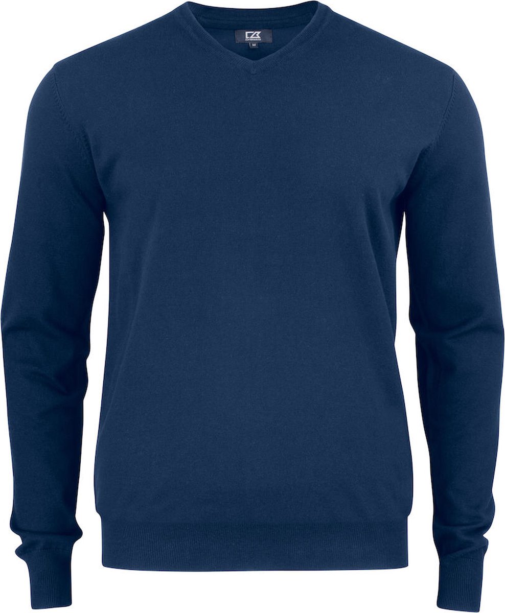 Cutter & Buck Oakville V-neck Heren 355418 - Dark Navy - 3XL