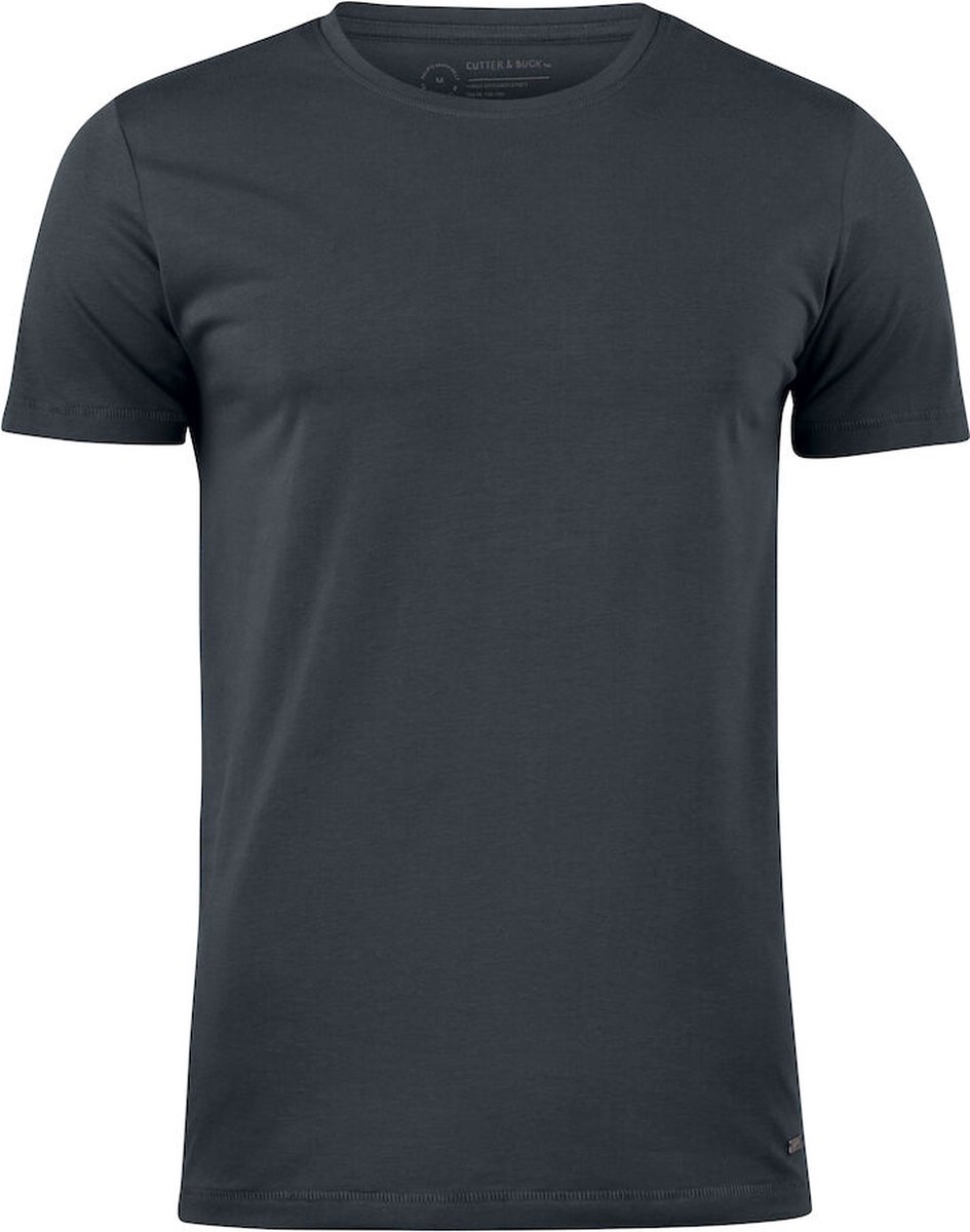 Cutter & Buck Manzanita Roundneck Heren 353408 - Zwart - 3XL