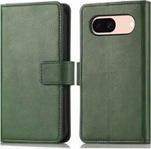 iMoshion Hoesje Geschikt voor Google Pixel 8a Hoesje Met Pasjeshouder - iMoshion Luxe Bookcase - Groen