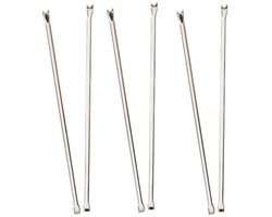 Déglon - Kreeftenvorkjes - 6 stuks - RVS