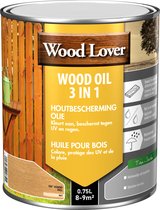 Woodlover Wood Oil 3 In 1 - 0.75L - 950 - Old wood grey