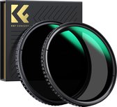 K&F Concept - Variabel ND32-ND512 Filter - Optisch Glas - Fotografie Accessoire voor Flexibele Belichtingscontrole