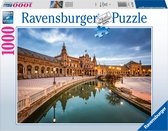 Ravensburger puzzel Spanish landscapes: WT: Sevilla - Legpuzzel - 1000 stukjes