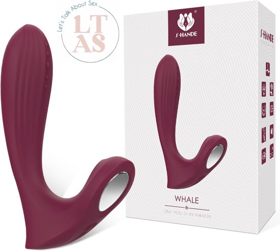 Foto: Whale vibrator voor dubbele stimulatie 9 vibratiestanden stille vibrator g spot stimulator clitoris siliconen van medische kwaliteit abs opladen via usb