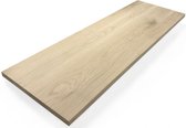 Eiken plank 180 x 60 cm 25 mm - Eiken plank - Eikenhouten plank - Kastplank - Meubelplaat - Timmerpaneel