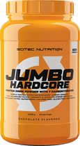 Scitec Nutrition - Jumbo Hardcore (Chocolate - 1530 gram) - Weight gainer - Mass gainer - Sportvoeding