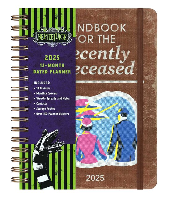 Foto: 2025 beetlejuice 13 month weekly planner