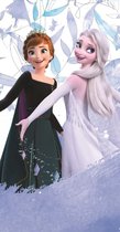Disney Frozen Handdoek - 70x140cm - Bad Handdoek - Zwemles Handdoek - Cadeau Meisje 5 Jaar - Cadeau Meisje 3 Jaar - Verjaardagscadeau Meisje - Cadeau Kind