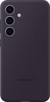 Samsung Silicone Case - Geschikt voor Samsung Galaxy S24 - Dark Violet