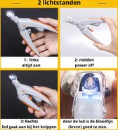 Feswe Huisdier Nagelknipper met LED - Nagelknipper Voor Huisdieren - LED Nagelschaar