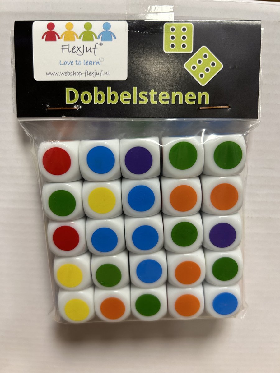 Apollo huissokken met stippen - set van 4 multi