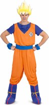 Kostuums voor Volwassenen My Other Me Goku Dragon Ball Blauw Oranje - XL