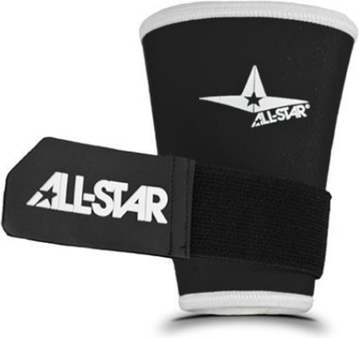 All Star WG5001 Compression Wristband with Strap M Black
