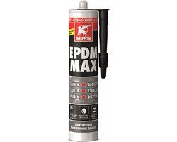 Griffon EPDM Max lijm /afdichting 465g Zwart