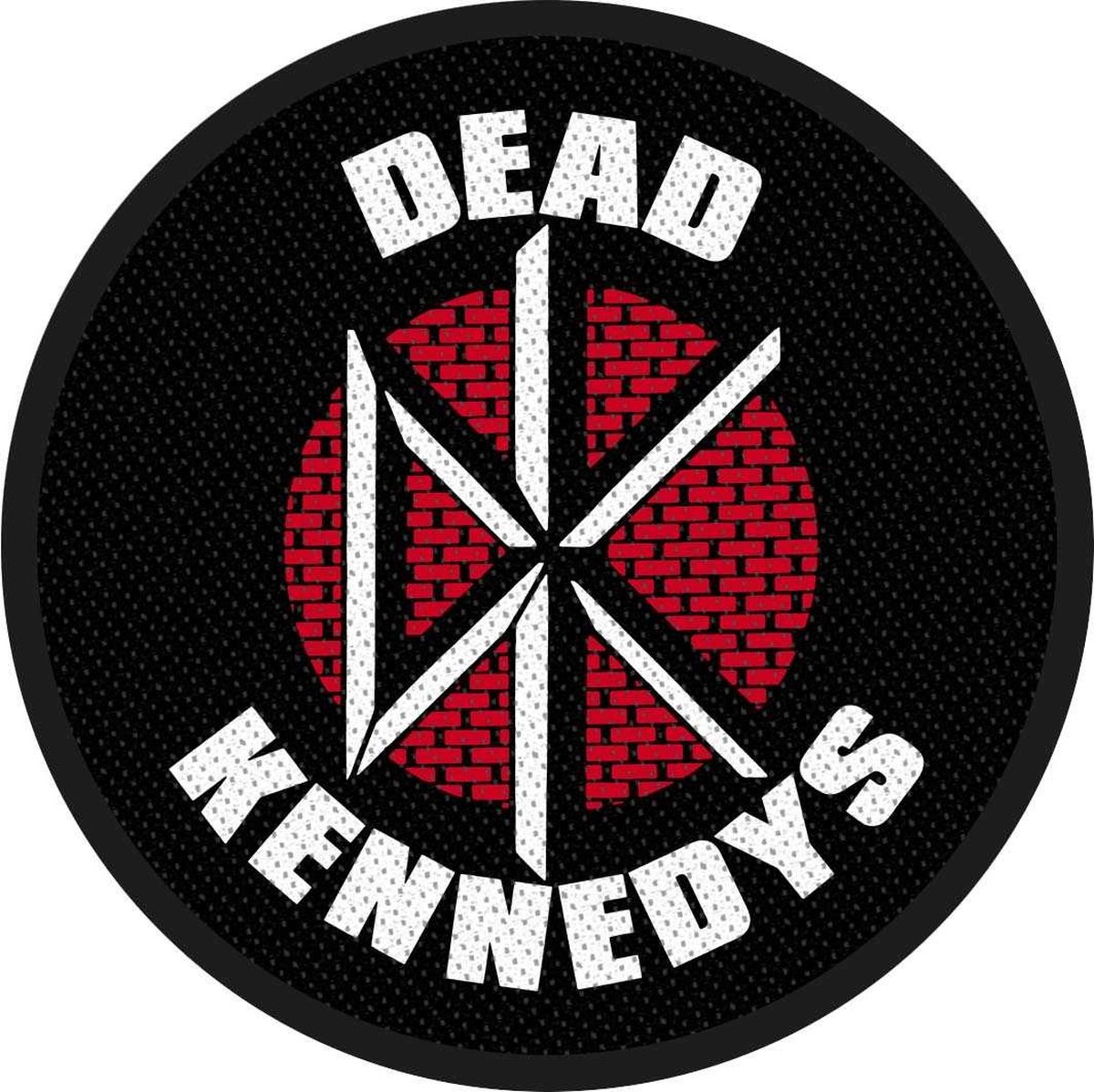 Dead Kennedys - DK Logo Patch - Zwart