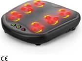 Bol.com Shiatsu Voetmassager met Warmtefunctie - 18 Flexibele Knedende Massagekoppen - Geschikt voor Alle Voetmaten - Elektrisch... aanbieding