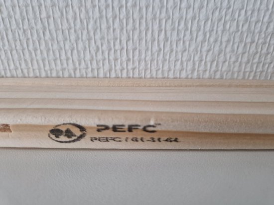 Opspanlatten voor schildercanvas Spielat 45mm 35x70cm Houten spanlatten voor Spanraam - Spieraam zonder doek Houten frame voor schildersdoek, canvasdoek of stof 35x70cm
