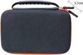 Aero-case Etui Hoes geschikt voor Nintendo New 3DS XL - 3DS XL - Oranje Zwart