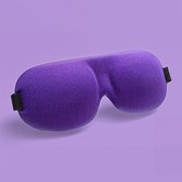 SleepySmile™ Masque de Nuit Femme Violet - Masque Occultant pour les Yeux - Masque de Nuit Confortable