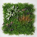 Kunsthaag plantenwand - Planten muur - Voor binnen - Mos en gras