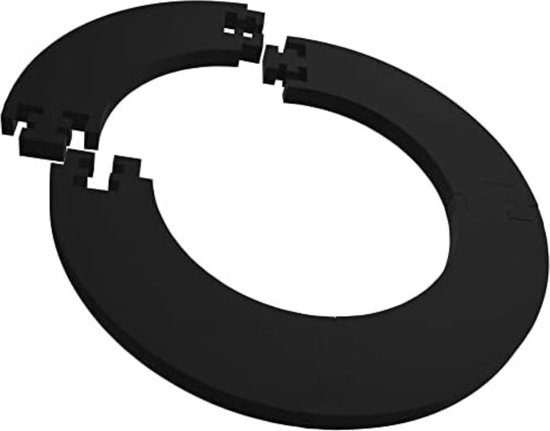 Dartbord surround ring - 740g - standaard zwart van Dart — afbeelding 2