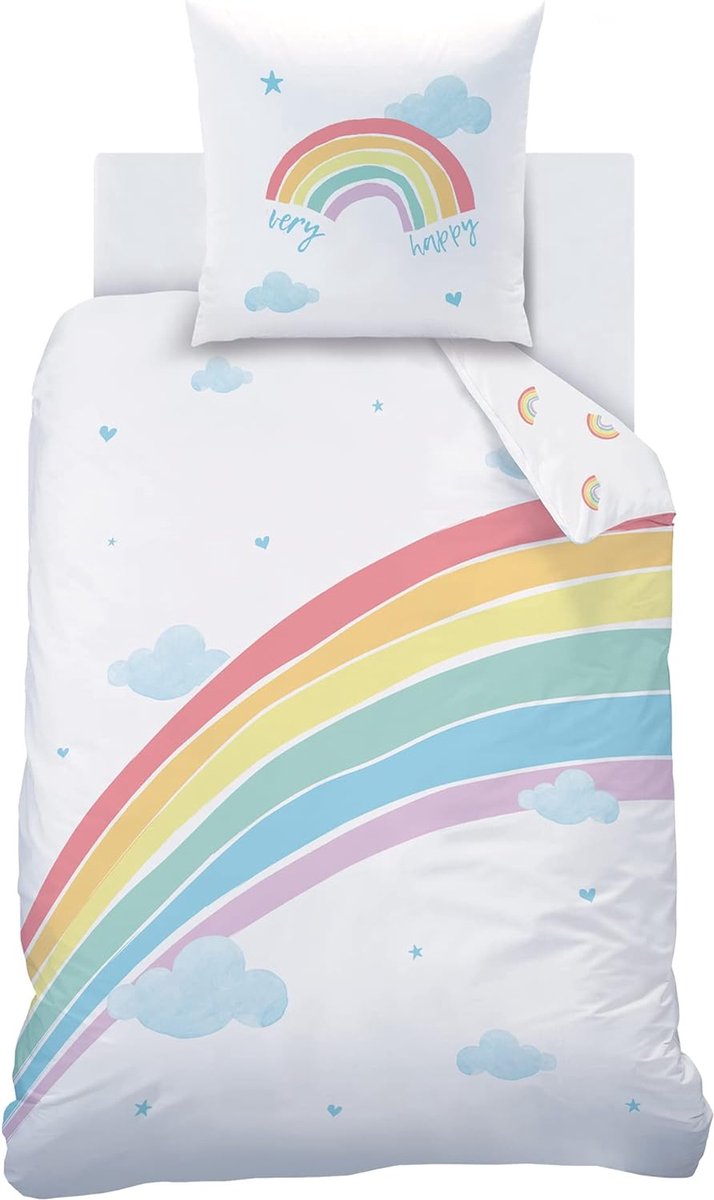 Fluwelen flanellen beddengoed, 135 x 200 cm, meisjes, roze, oudroze