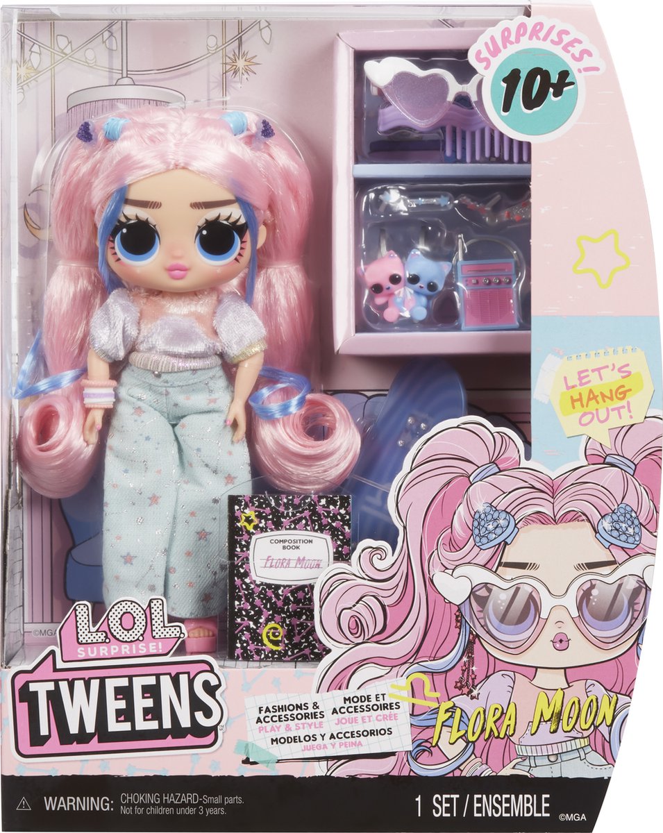 L.O.L. Surprise! Tweens modepop - 16,5 cm - Flora Moon — afbeelding 7