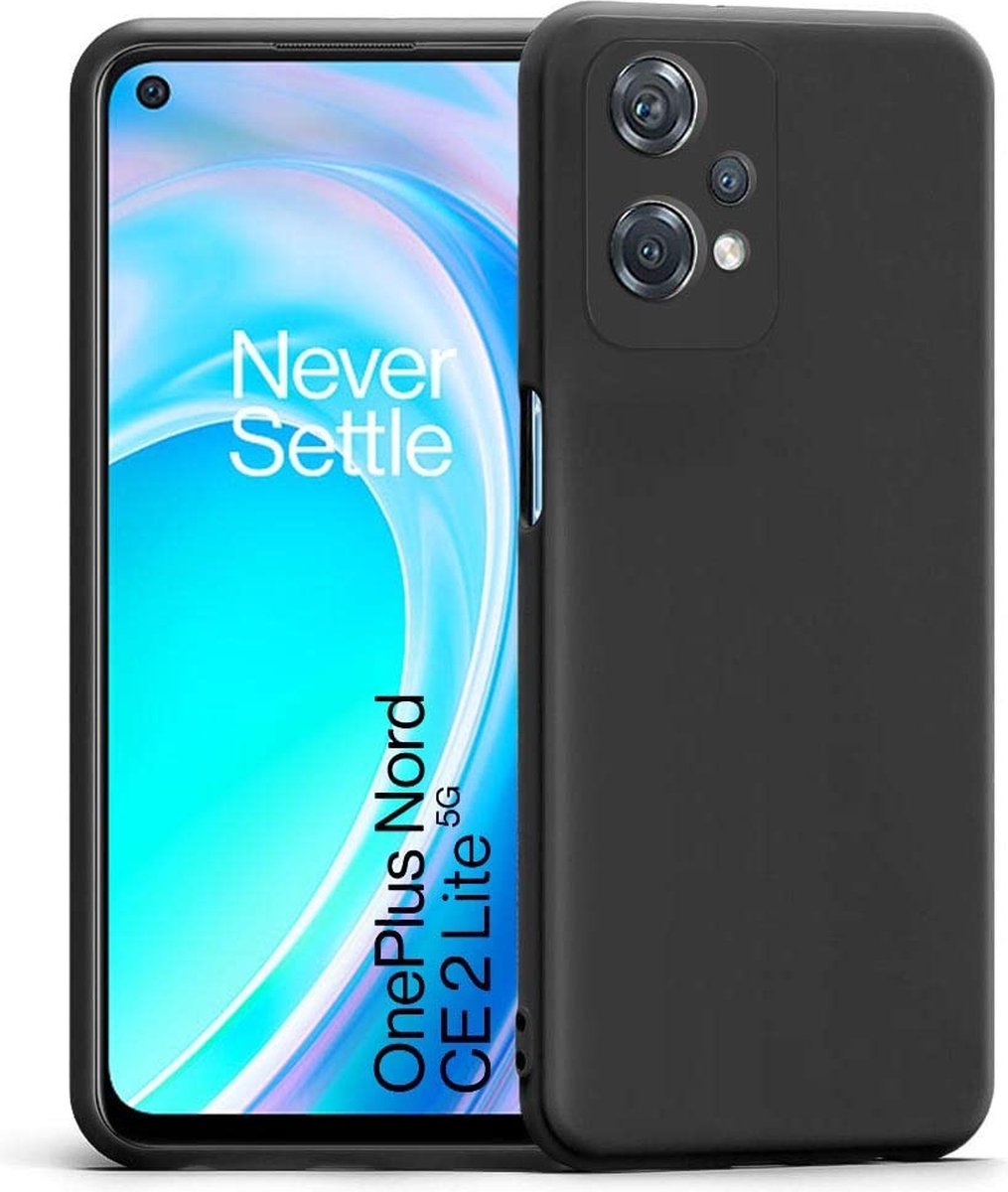 ProGuard OnePlus Nord CE 2 Lite Hoesje Liquid Silicone Zwart