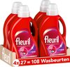 Fleuril Renew Color - Détergent liquide - Pack économique - 4x27 lavages