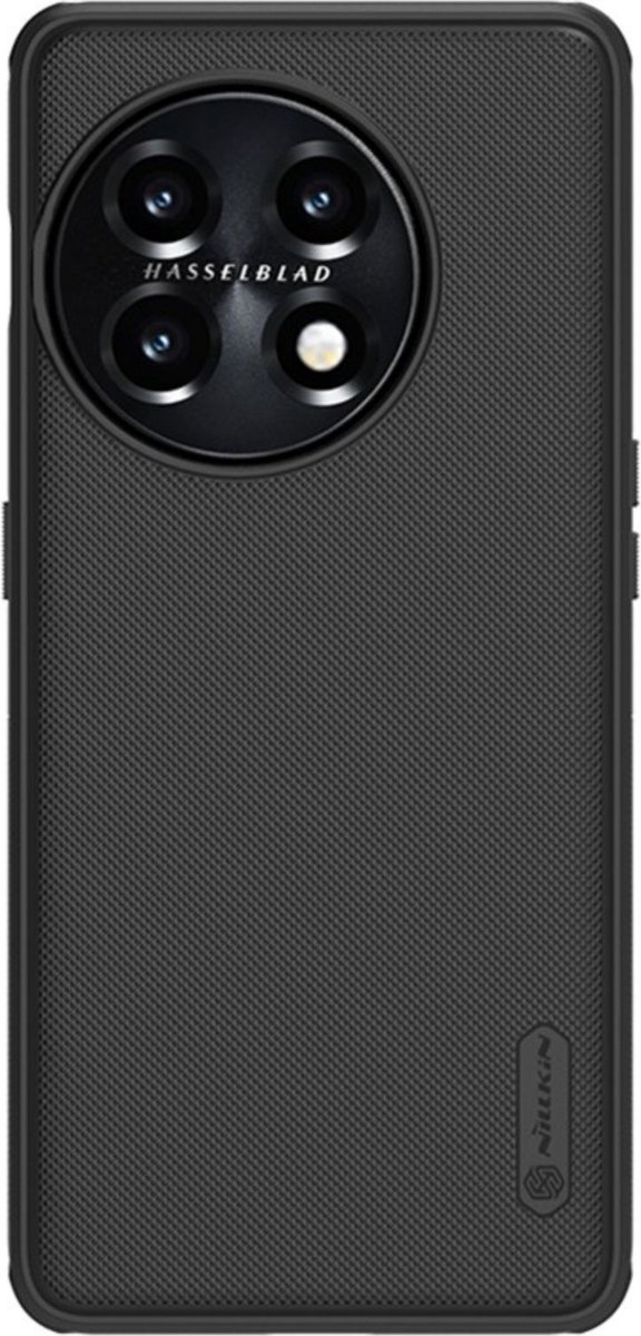 Nillkin Super Frosted Shield OnePlus 11 Hoesje Back Cover Zwart