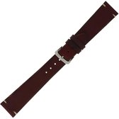 Morellato Horlogebandje - Morellato horlogeband X5278 Vintage - leer - Rood - bandbreedte 20.00 mm
